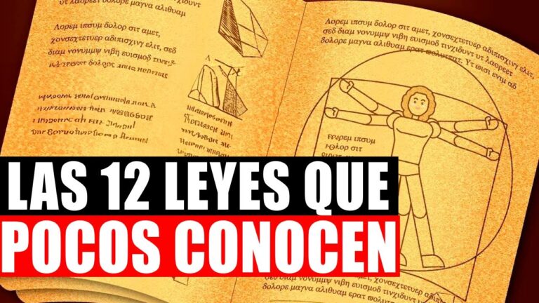 las 12 leyes del universo