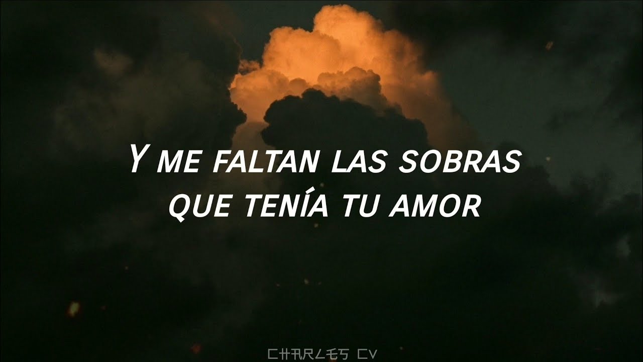 letra entre sobras y sobras me faltas significado