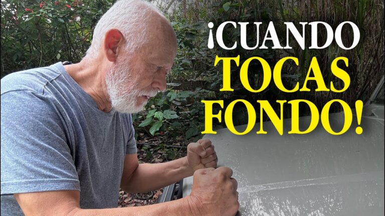 lo bueno de tocar fondo