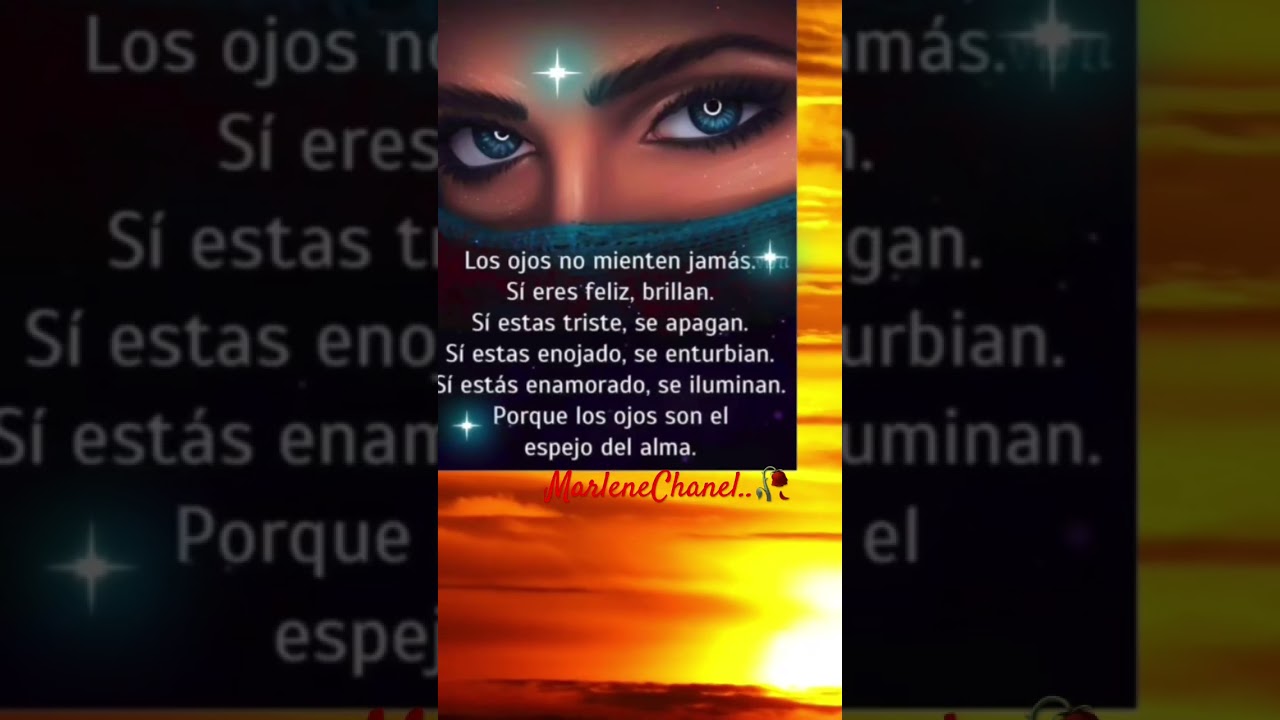 los ojos son la puerta del alma frases