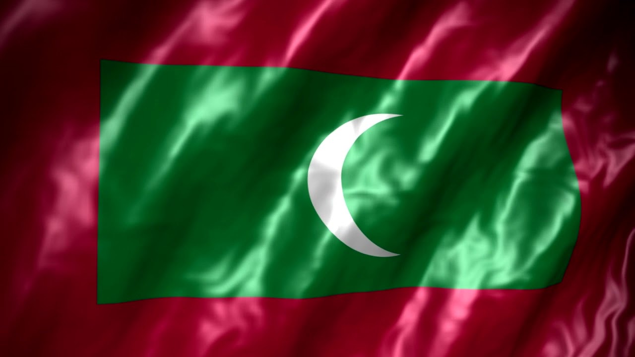 maldivas bandera
