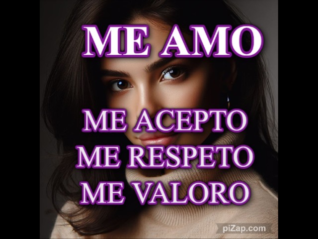 me amo como soy reflexion