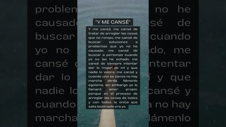 me canse de esperar frases