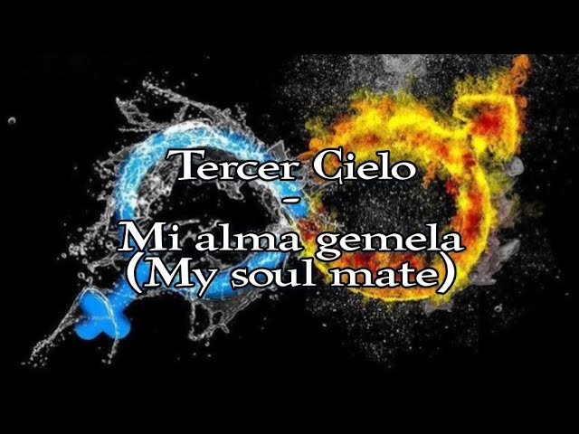 mi alma gemela en ingles
