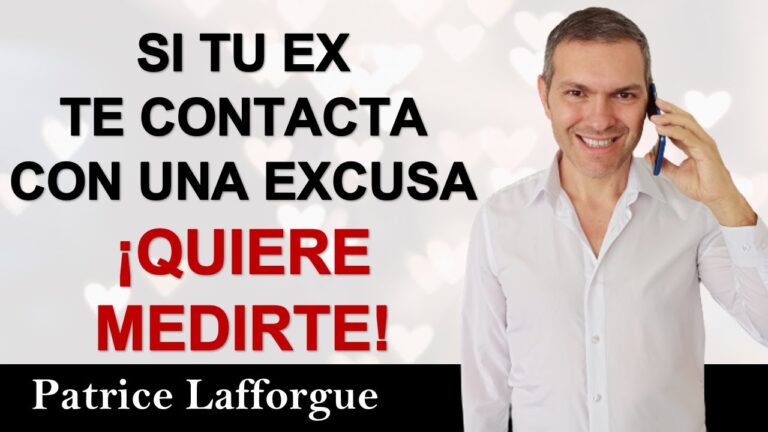 mi ex busca excusas para hablar conmigo