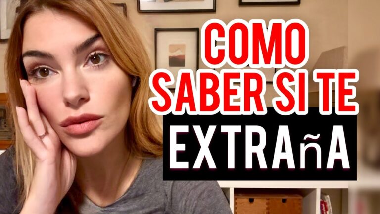 mi ex dice que me extraña