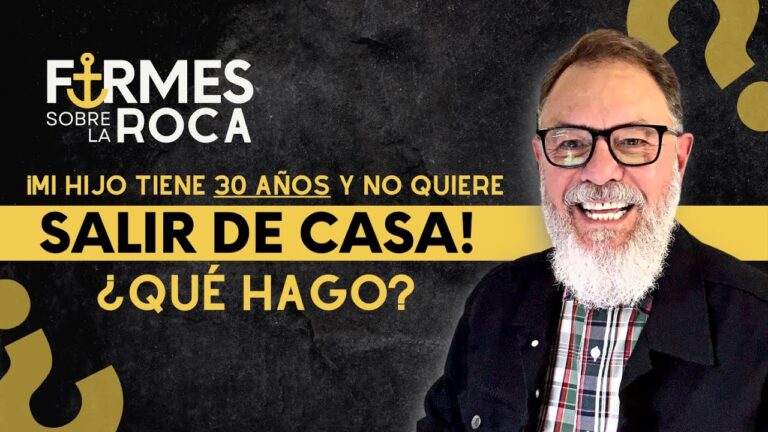 mi hijo de 22 años no sale de casa