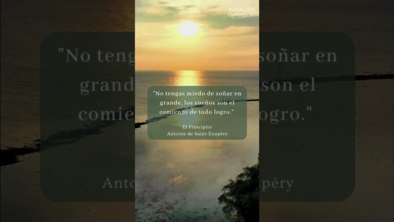 no tengas miedo de soñar en grande