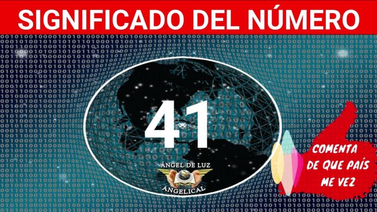 numero 41 en lo espiritual