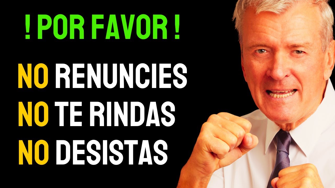 nunca dejes de luchar por lo que quieres