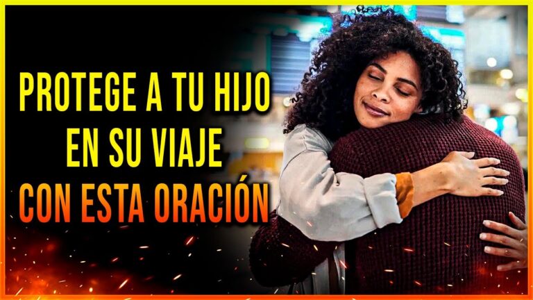 palabras para un hijo que se va de viaje