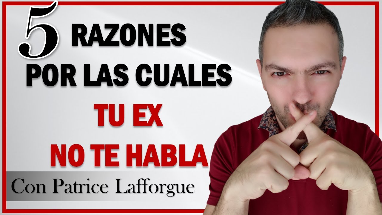 porque mi ex no me habla y me ignora