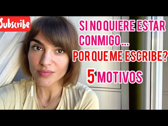 porque no quiere quedar conmigo a solas