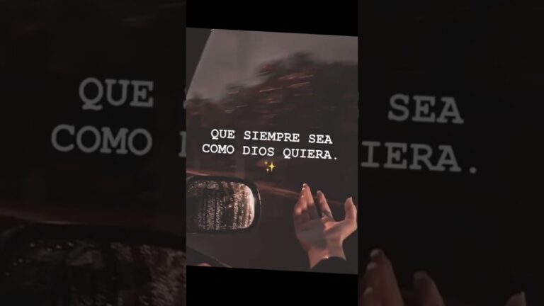 q sea lo q dios quiera frases
