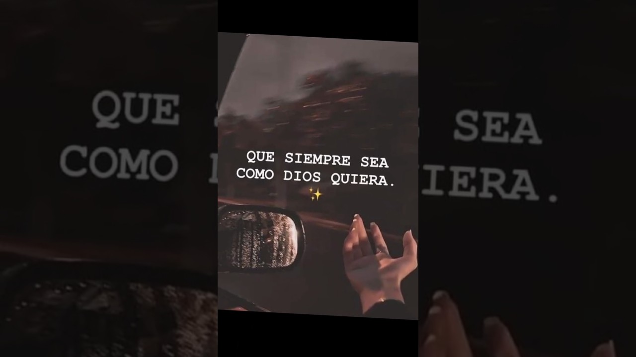 q sea lo q dios quiera frases