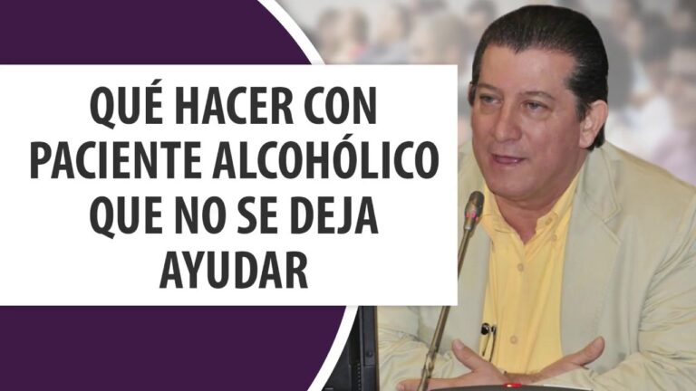 que hacer con un alcoholico que no lo reconoce