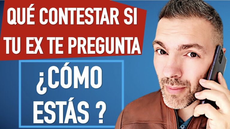 que hacer si tu ex te pregunta como estas