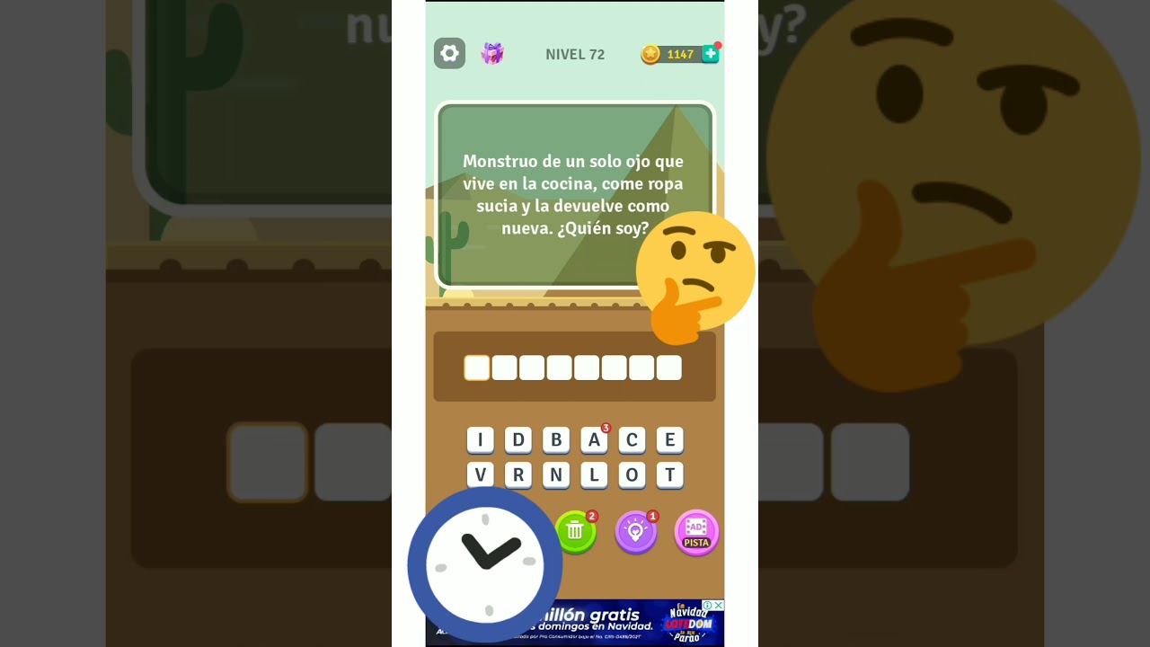 que palabra tiene más letras acertijo mental nivel 53