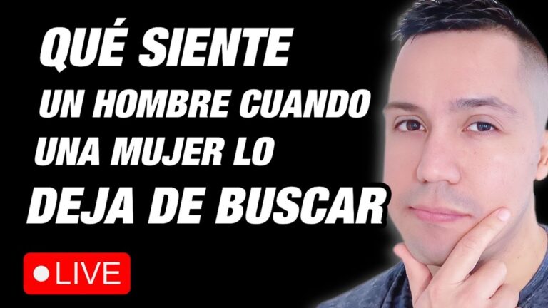 que piensa un hombre cuando una mujer deja de buscarlo
