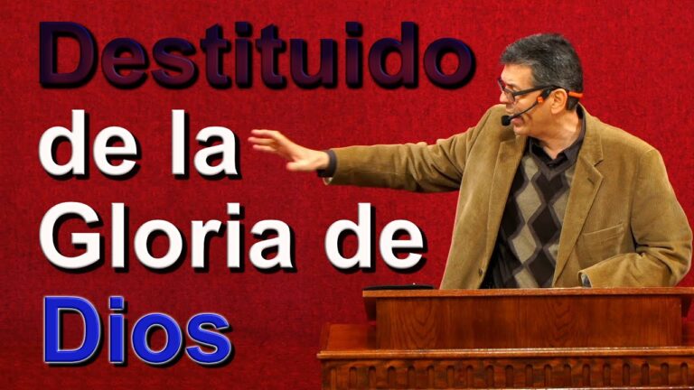 qué quiere decir destituidos de la gloria de dios