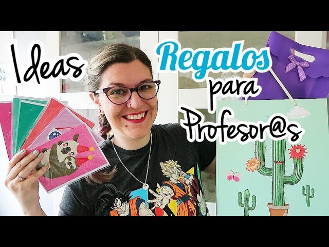 que regalar a una maestra de infantil