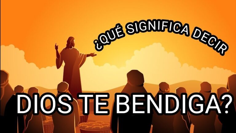 que significa dios te bendiga