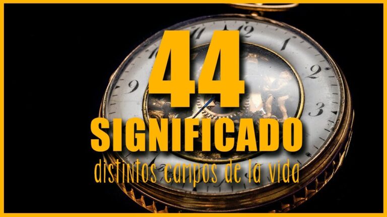 que significa el 44 en lo espiritual