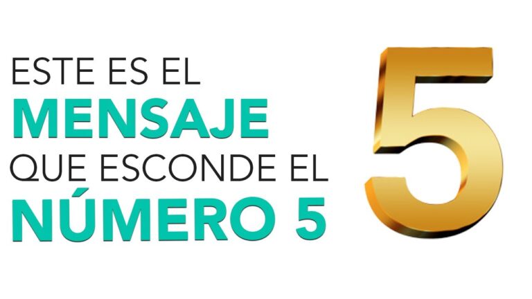 que significa el 5 en lo espiritual