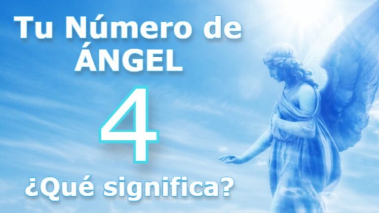 que significa el angel numero 4