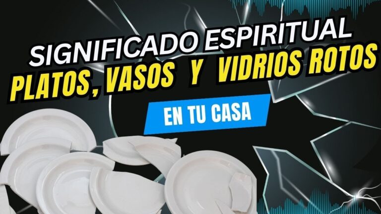 que significa que se rompan cosas de cristal