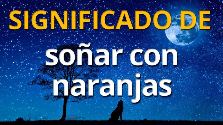 que significa soñar con arbol de naranjas