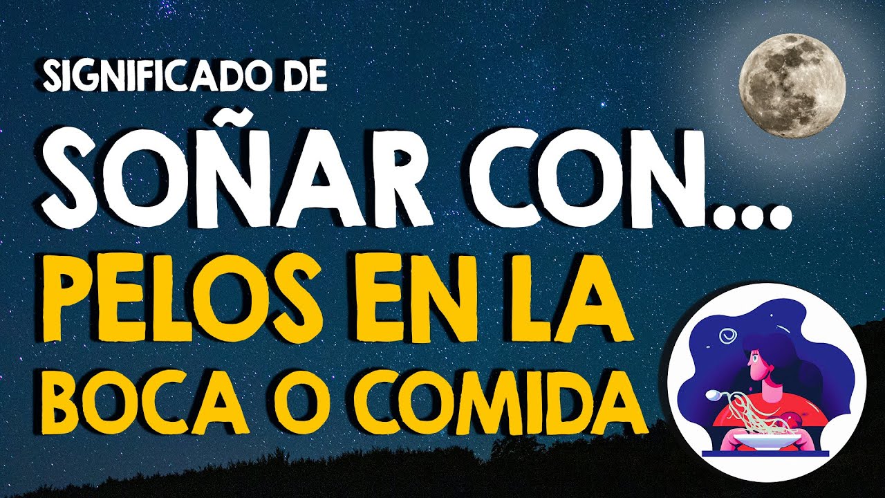 que significa soñar con cabellos en la comida