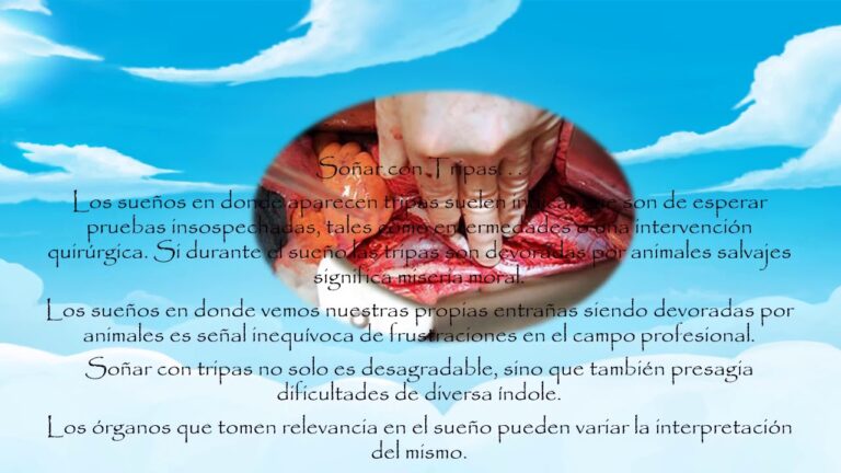 que significa soñar con tripas de pollo