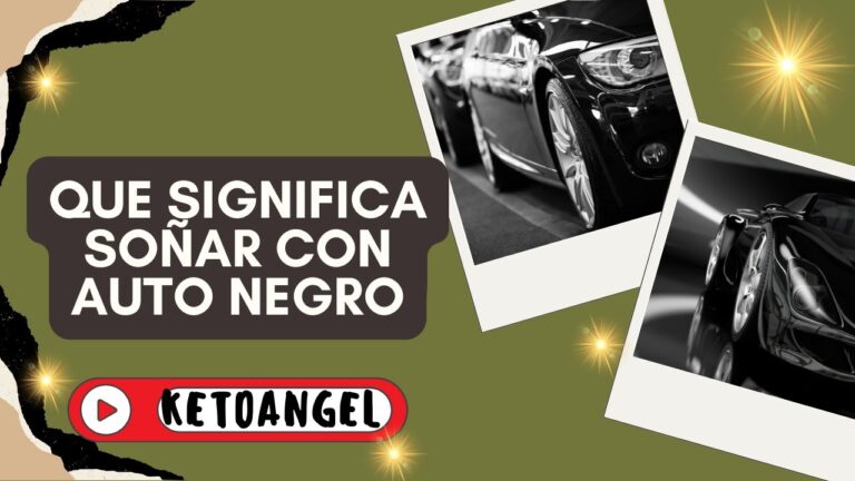 que significa soñar con un carro negro