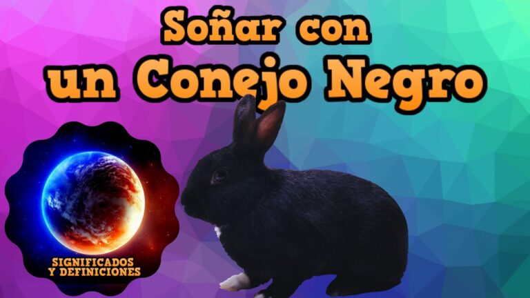 que significa soñar con un conejo negro