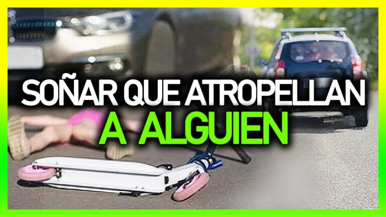 que significa soñar que atropellan a un familiar