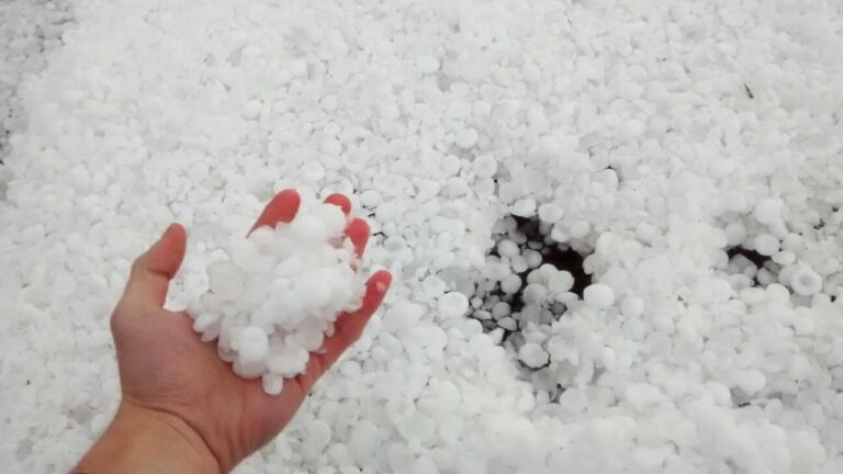 que significa soñar que cae granizo