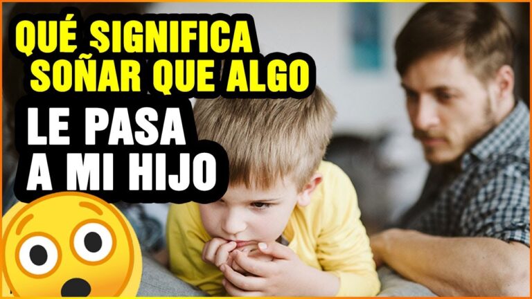 que significa soñar que maltratas a tu hijo