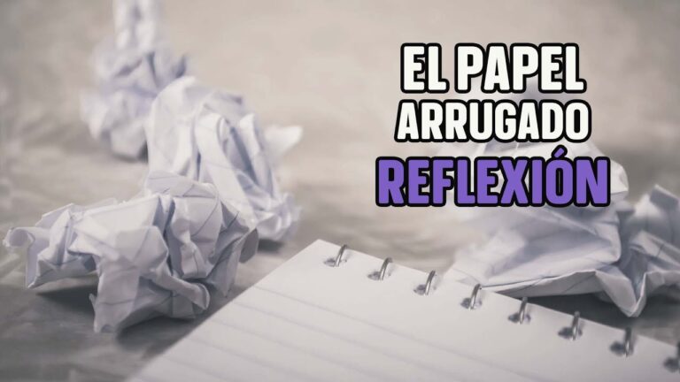 reflexion de la hoja arrugada