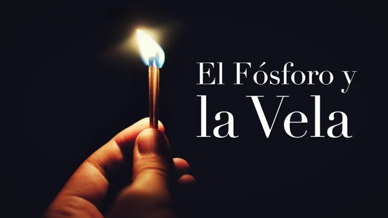 reflexion de la vela encendida