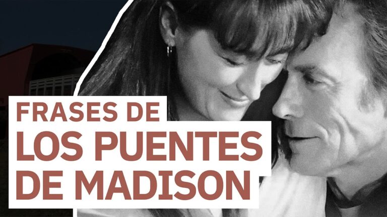 romantico frases de los puentes de madison