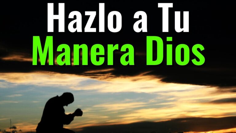 sea tu voluntad y no la mia