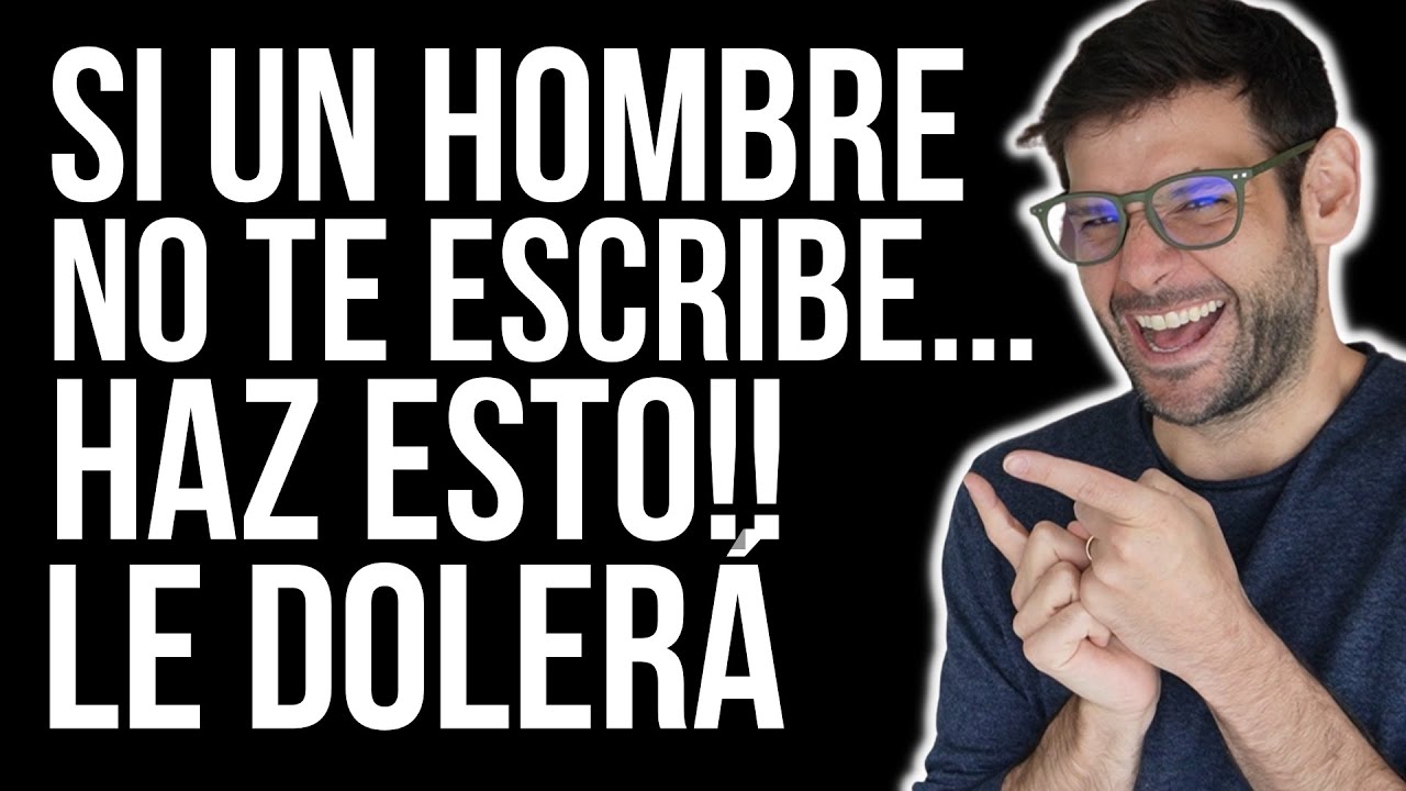 si un chico no te escribe en una semana