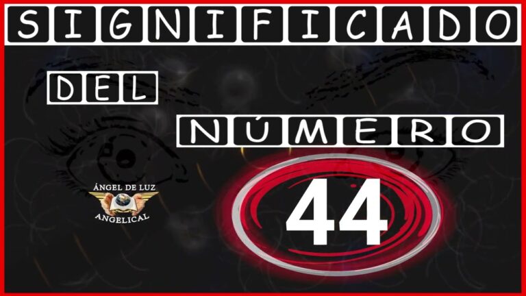 significado del 44 en lo espiritual
