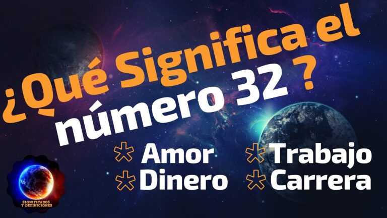 significado numero 32 numerologia