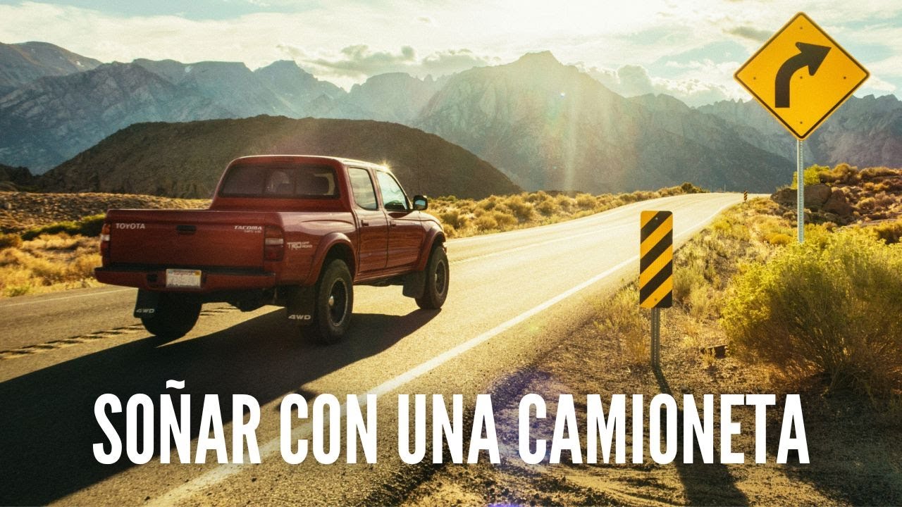 soñar con camioneta