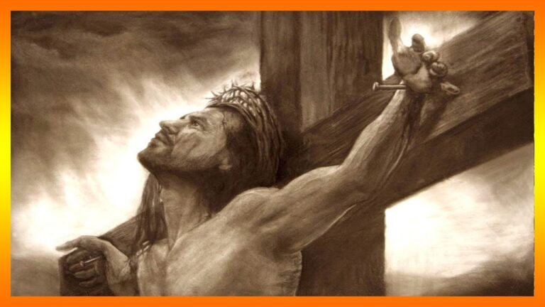 soñar con cristo en la cruz