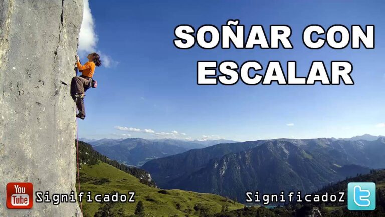 soñar con escalar