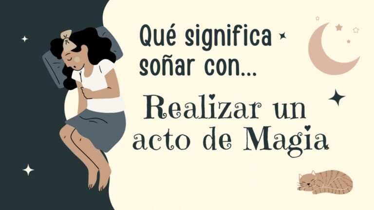 soñar con hacer magia