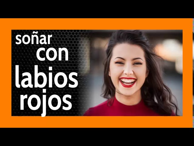 soñar con labial rojo